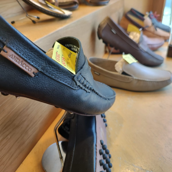 Sapato masculino em couro